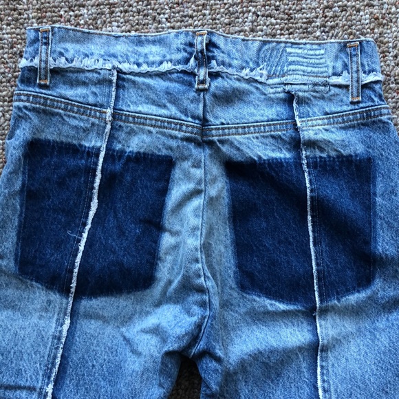 REVICE Denim Ziggy Crops / Blurred Lines - Picture 5 of 8